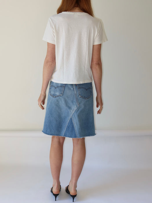 VINTAGE LEVI'S 501 SKIRT 29"