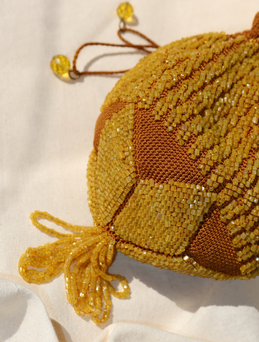 CELESTIAL SEED BEAD BAG