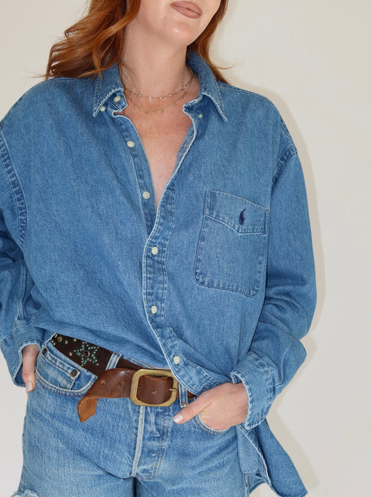 RALPH LAUREN DENIM SHIRT