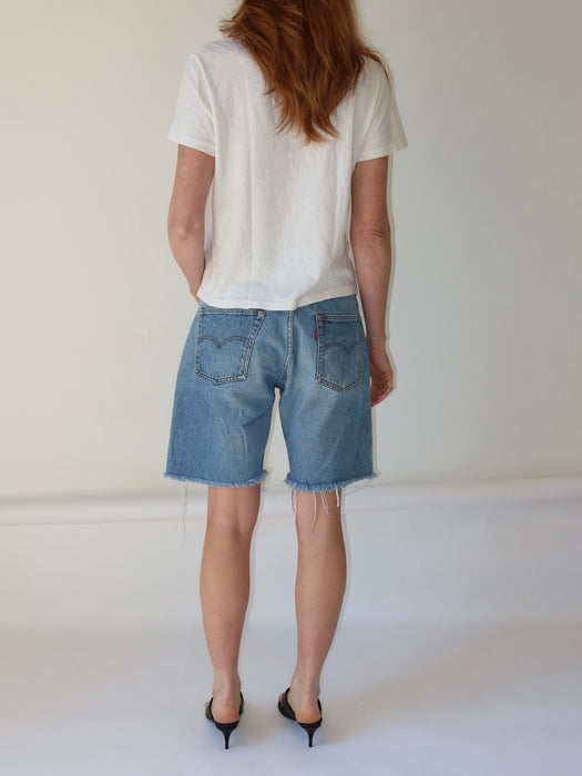 VINTAGE LEVI'S 501 SELVEDGE CUT OFFS 30"