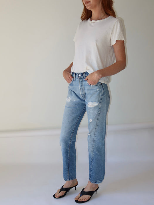 VINTAGE LEVI'S 501 1970'S SELVEDGE 28"