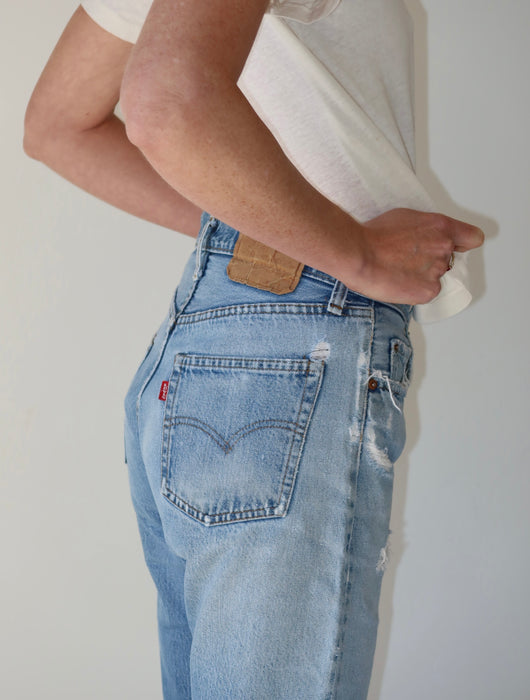VINTAGE LEVI'S 501 1970'S SELVEDGE 28"