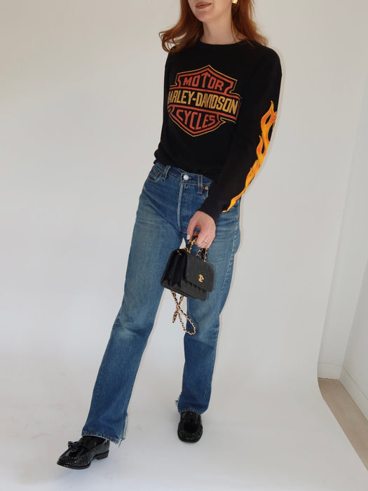 HARLEY DAVIDSON PALM SPRINGS WAFFLE SHIRT