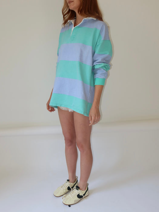 LONG SLEEVE STRIPED RUGBY SHIRT
