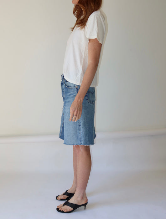VINTAGE LEVI'S 501 SKIRT 29"
