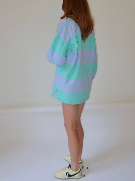 LONG SLEEVE STRIPED RUGBY SHIRT