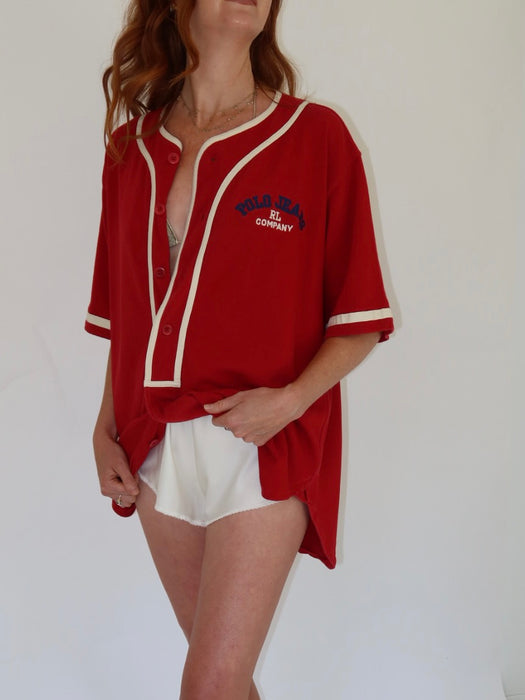 RALPH LAUREN CHAINSTITCH JERSEY