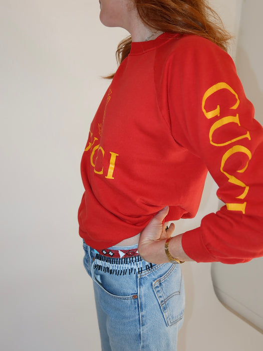 VINTAGE GUCCI SWEATSHIRT