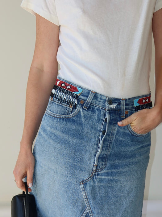 VINTAGE LEVI'S 501 SKIRT 29"
