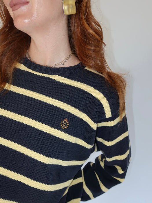 RALPH LAUREN STRIPE SWEATER