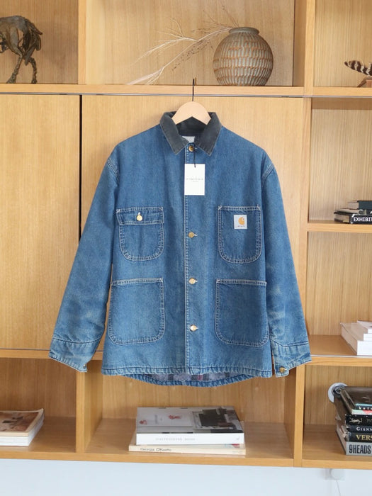 DENIM CARHARTT CHORE JACKET