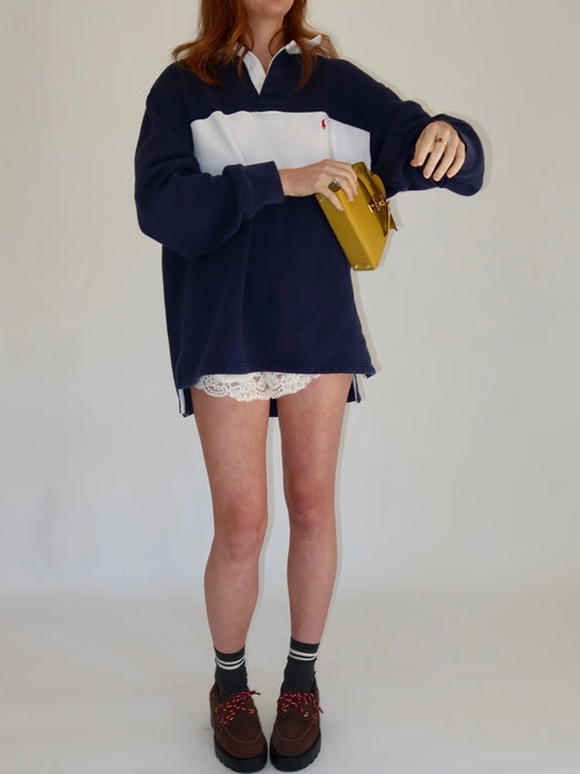 RALPH LAUREN FLEECE POLO