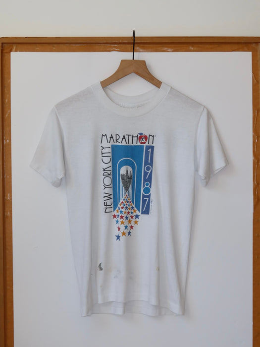 1987 NYC MARATHON TEE