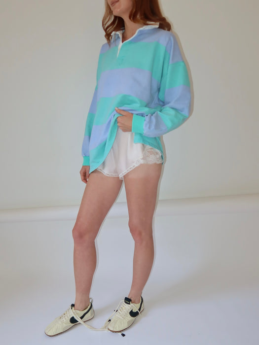 LONG SLEEVE STRIPED RUGBY SHIRT