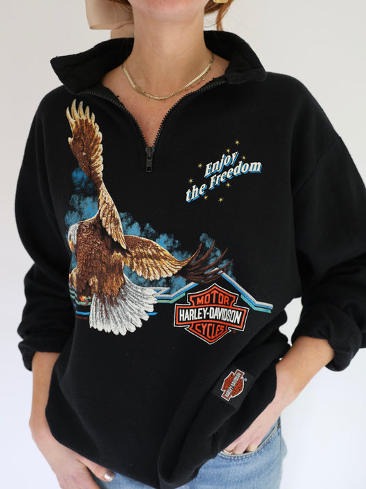 HARLEY DAVIDSON 1990 SWEATSHIRT