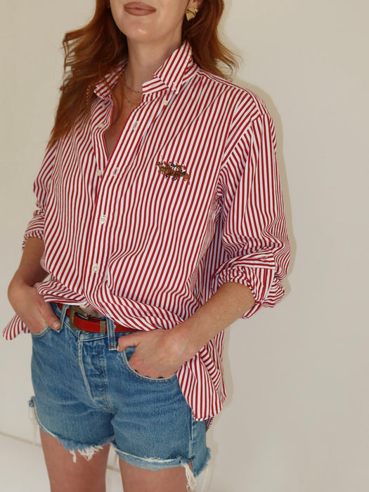 RALPH LAUREN STRIPE SHIRT