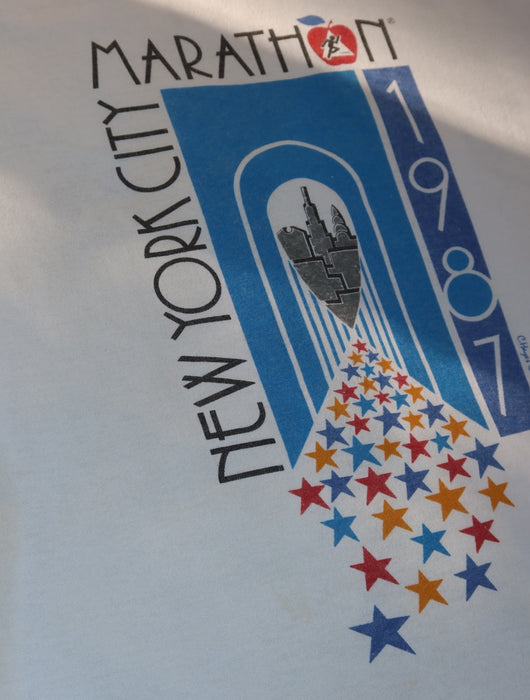 1987 NYC MARATHON TEE