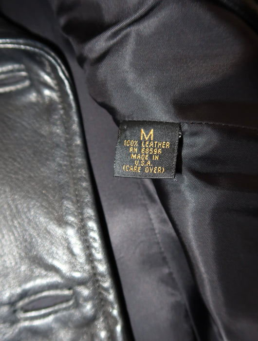 90'S DONNA KARAN LEATHER JACKET