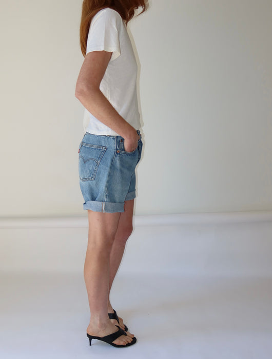 VINTAGE LEVI'S 501 SELVEDGE CUT OFFS 30"