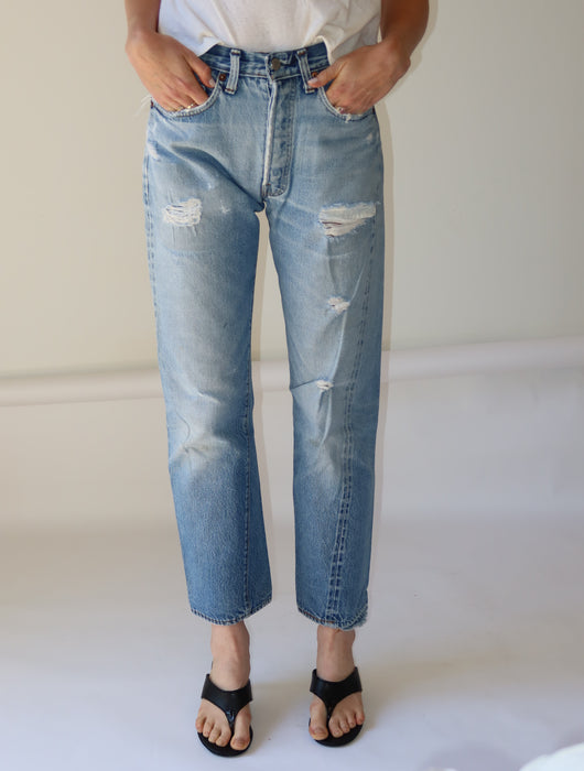 VINTAGE LEVI'S 501 1970'S SELVEDGE 28"