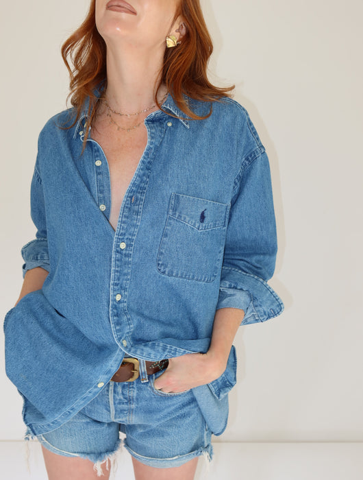 RALPH LAUREN DENIM SHIRT