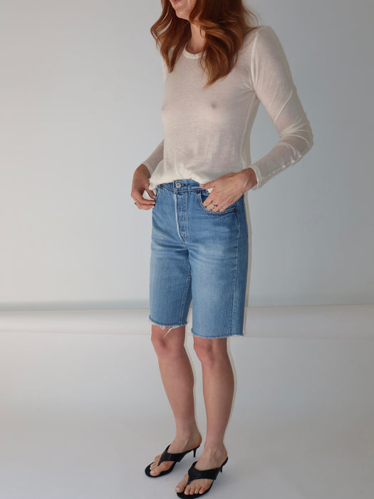 VINTAGE LEVI'S 501 CUT OFFS  27"