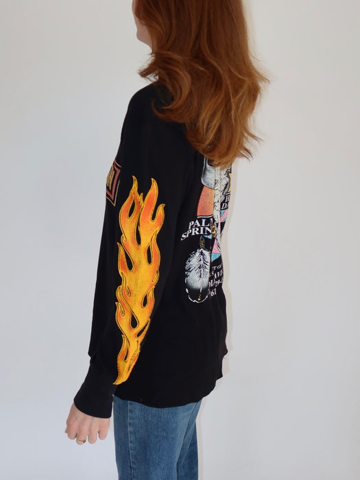HARLEY DAVIDSON PALM SPRINGS WAFFLE SHIRT