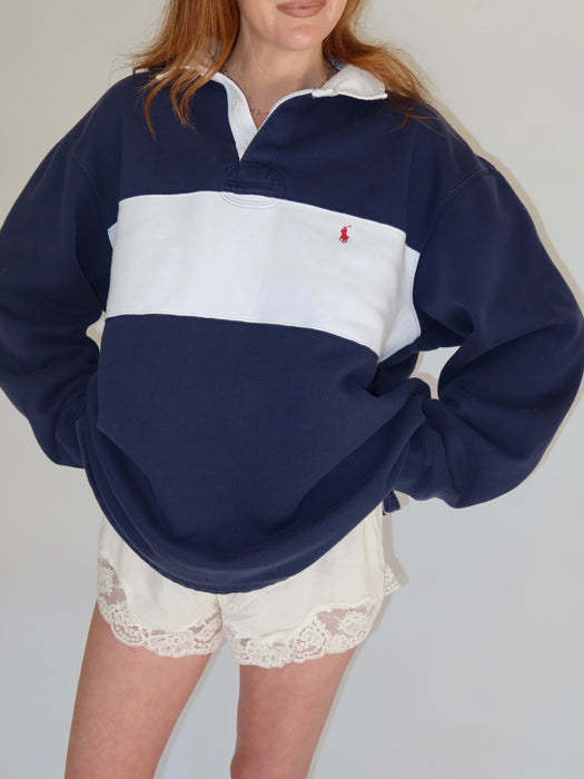 RALPH LAUREN FLEECE POLO