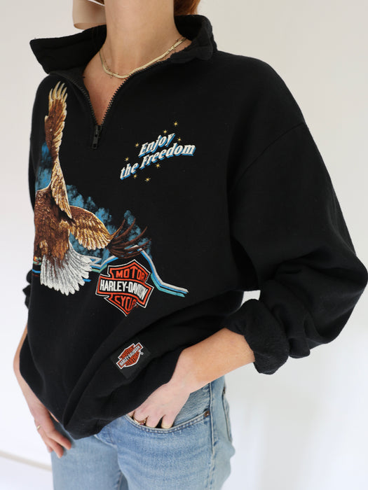 HARLEY DAVIDSON 1990 SWEATSHIRT