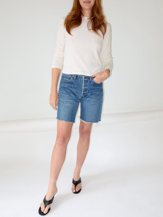 VINTAGE LEVI'S 501 SELVEDGE CUT OFFS 28"