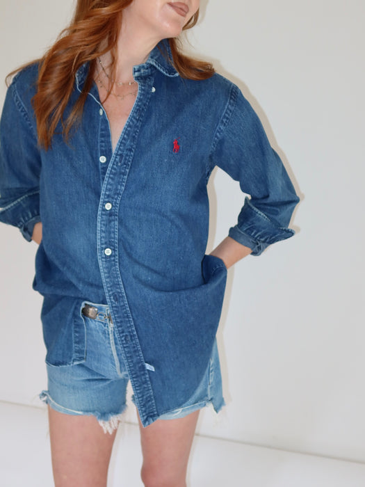 RALPH LAUREN DENIM SHIRT