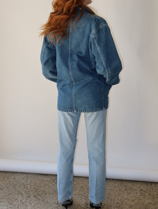 CARHARTT DENIM CHORE JACKET