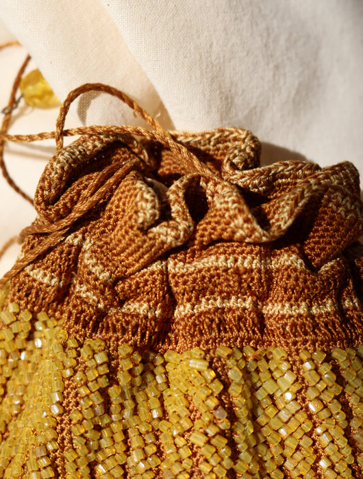 CELESTIAL SEED BEAD BAG