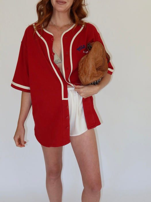 RALPH LAUREN CHAINSTITCH JERSEY