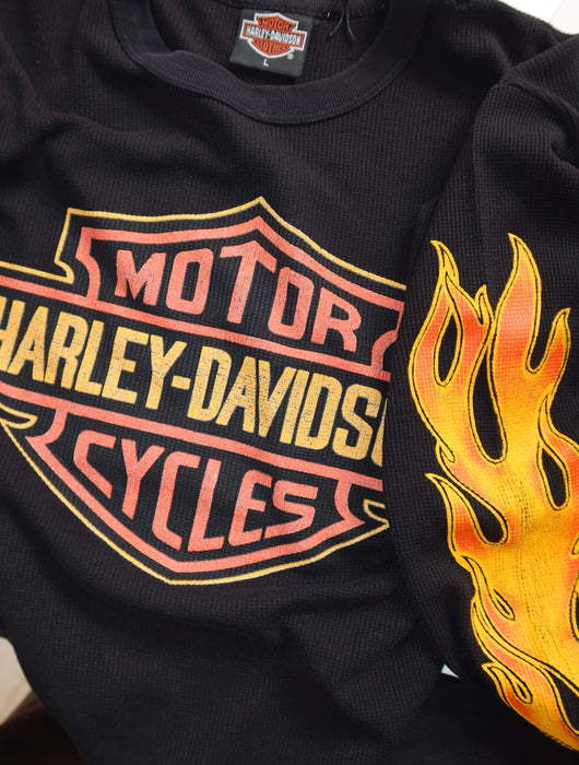 HARLEY DAVIDSON PALM SPRINGS WAFFLE SHIRT