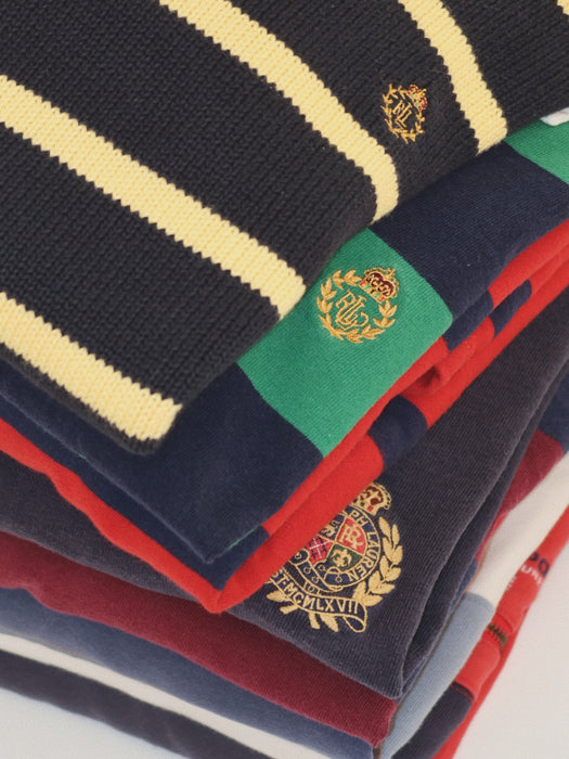 RALPH LAUREN STRIPE SWEATER