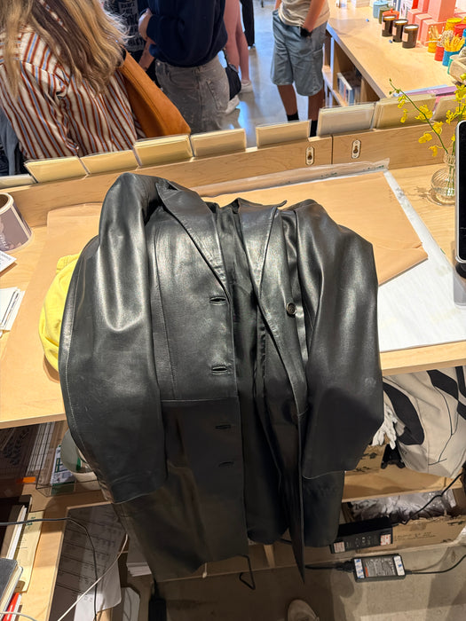 Narciso rodriguez lambskin coat